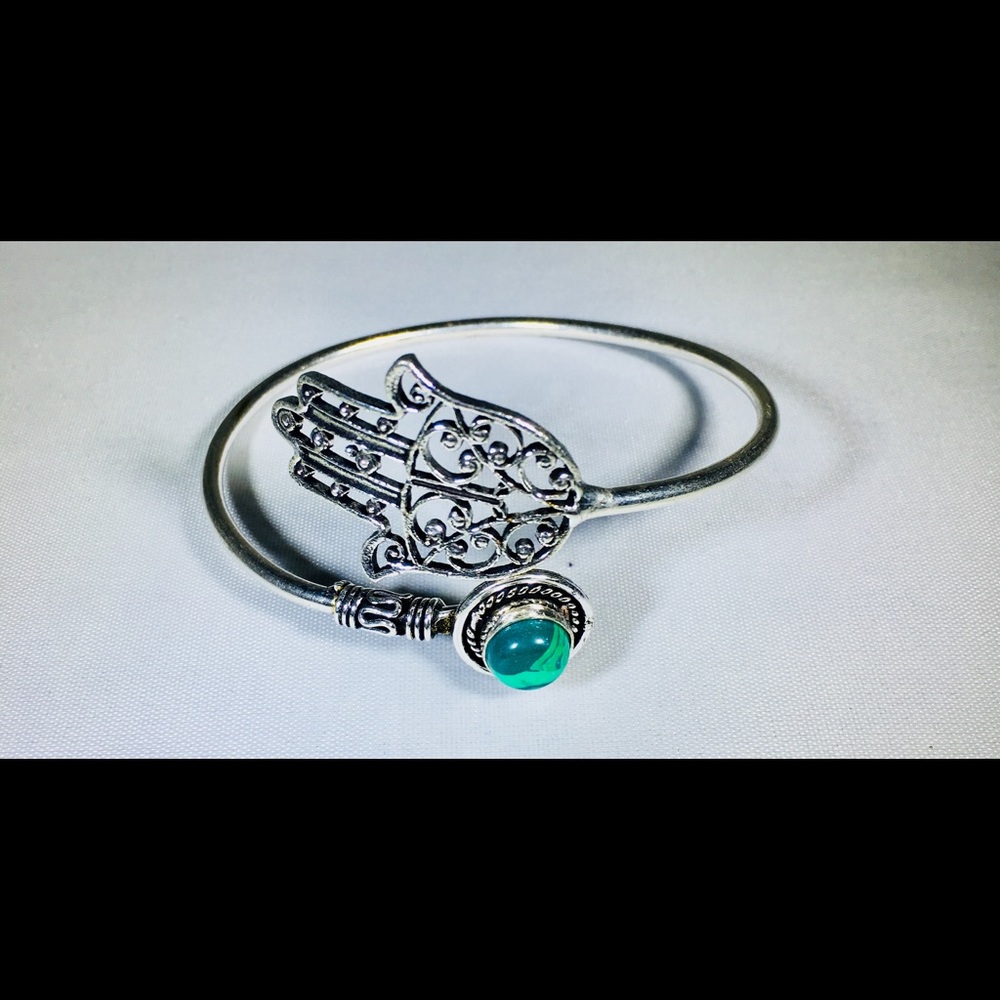 Malachite Bangle Bracelet New with Tags - Picture 2 of 3